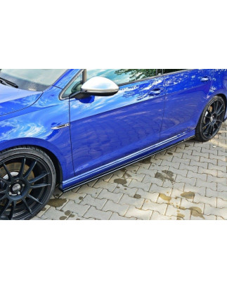 Diffusori minigonne V.1 Volkswagen Golf R / R-Line Mk7 (Cod. M-VW-GO-7-R-SD1G)