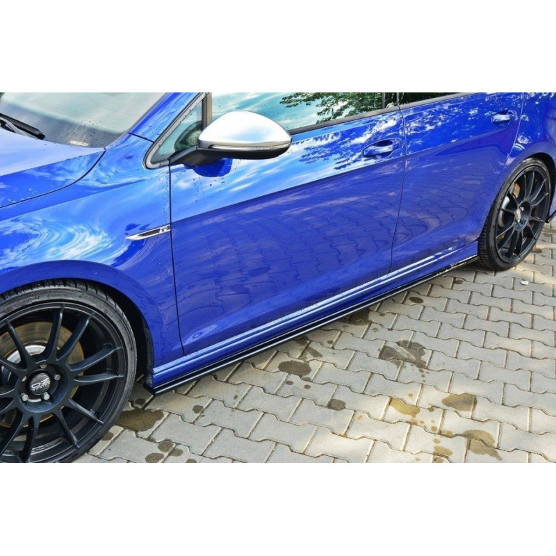 Diffusori minigonne V.1 Volkswagen Golf R / R-Line Mk7 (Cod. M-VW-GO-7-R-SD1G)