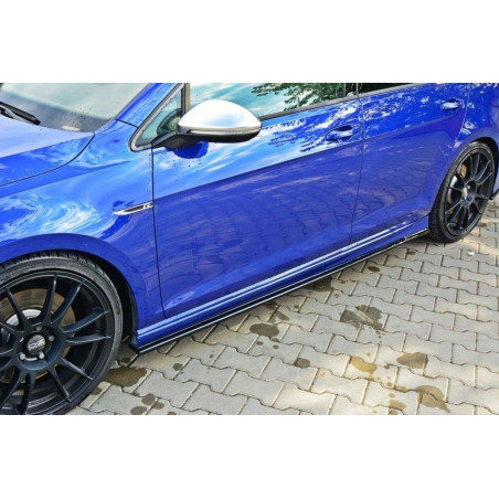 Diffusori minigonne V.1 Volkswagen Golf R / R-Line Mk7 (Cod. M-VW-GO-7-R-SD1G)