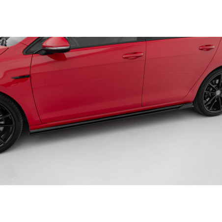 Diffusori minigonne V.1 Volkswagen Golf R / R-Line Mk7 Facelift (Cod. M-VW-GO-7F-R-SD1G)