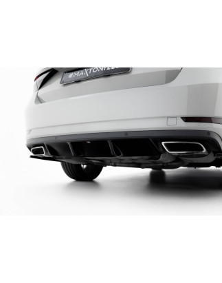 Sottoparaurti posteriore V.1 Skoda Superb Liftback / Combi Mk3 (Cod. M-SK-SU-3-RS1G)