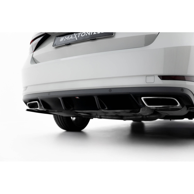 Sottoparaurti posteriore V.1 Skoda Superb Liftback / Combi Mk3 (Cod. M-SK-SU-3-RS1G)