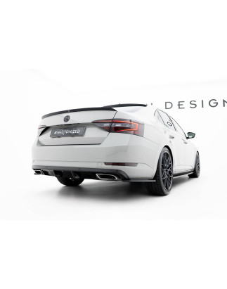 Sottoparaurti posteriore V.1 Skoda Superb Liftback / Combi Mk3 (Cod. M-SK-SU-3-RS1G)