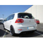 Sottoparaurti posteriore Volkswagen Golf R32 Mk5 (con 1 foro, per scarico GTI) (Cod. M-VW-GO-5-R32-R