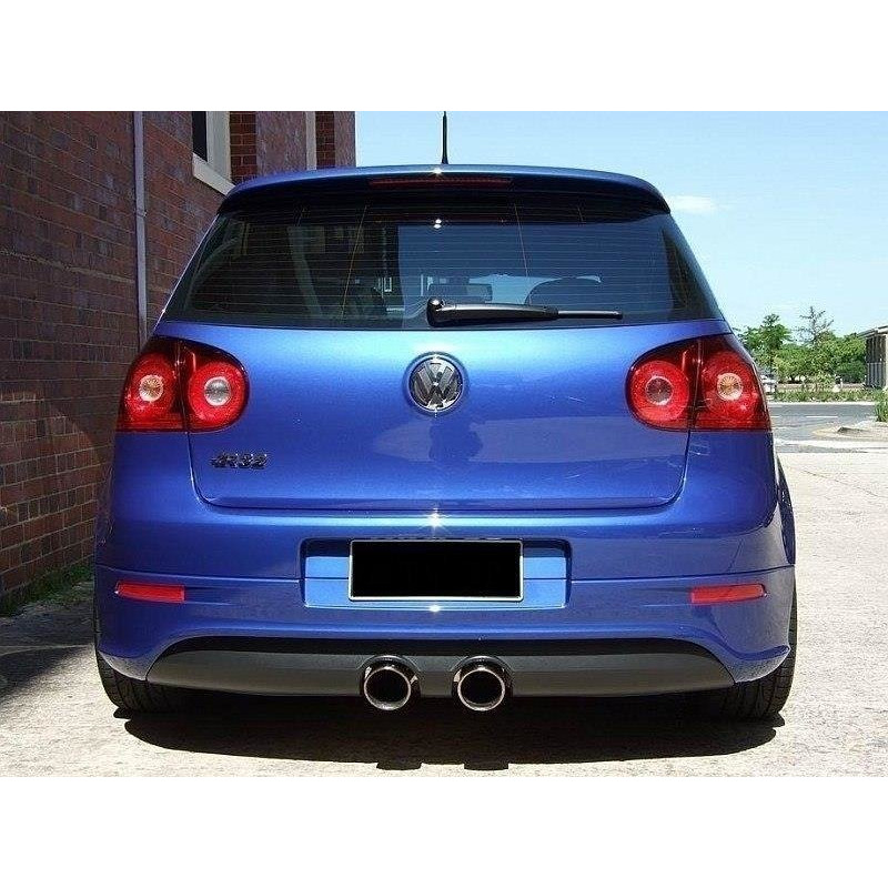 Sottoparaurti posteriore Volkswagen Golf R32 Mk5 (con due fori, per scarico R32) (Cod. M-VW-GO-5-R32