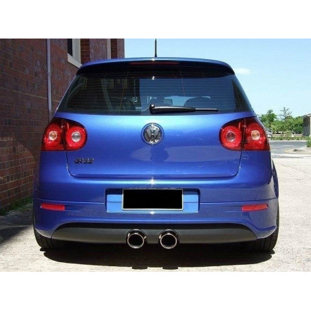 Sottoparaurti posteriore Volkswagen Golf R32 Mk5 (con due fori, per scarico R32) (Cod. M-VW-GO-5-R32
