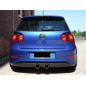 Sottoparaurti posteriore Volkswagen Golf R32 Mk5 (con due fori, per scarico R32) (Cod. M-VW-GO-5-R32
