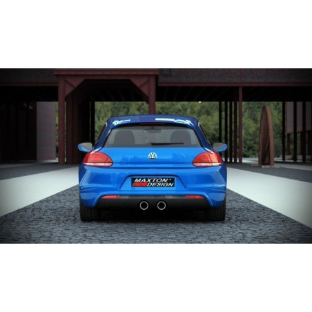 Sottoparaurti posteriore VW Scirocco III R con due fori (Cod. M-VW-SC-3-R-RS2F)