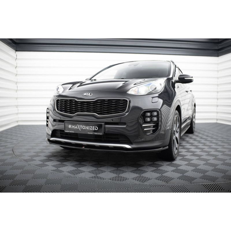 SPLITTER ANTERIORE KIA SPORTAGE mk4 GT-Line (Cod. M-KI-SP-4-GT-FD1G) SPLITTER ANTERIORE KIA SPORTAGE mk4 GT-Line (Cod. M-KI-SP-4-GT-FD1G)