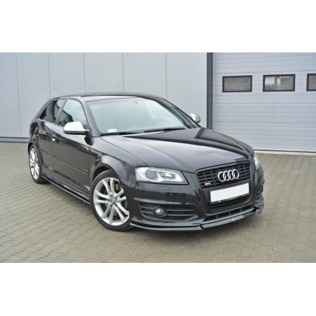 SPLITTER ANTERIORE V.1 Audi S3 8P FL (Cod. M-AU-S3-2F2-FD1G)