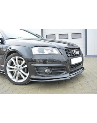 SPLITTER ANTERIORE V.1 Audi S3 8P FL (Cod. M-AU-S3-2F2-FD1G)