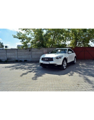 SPLITTER ANTERIORE V.1 Infiniti QX70 (Cod. M-IN-QX-70-1F-FD1G)