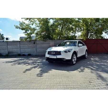 SPLITTER ANTERIORE V.1 Infiniti QX70 (Cod. M-IN-QX-70-1F-FD1G)