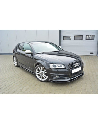 SPLITTER ANTERIORE V.2 Audi S3 8P FL (Cod. M-AU-S3-2F2-FD2G)