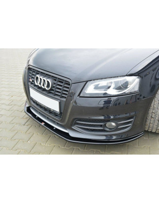 SPLITTER ANTERIORE V.2 Audi S3 8P FL (Cod. M-AU-S3-2F2-FD2G)