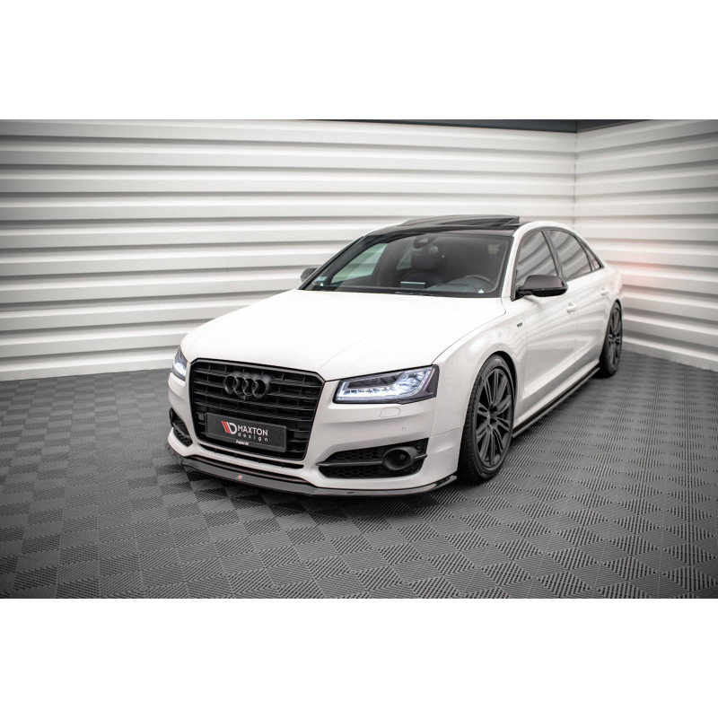 SPLITTER ANTERIORE V.2 Audi S8 D4 FL (Cod. M-AU-S8-D4-FD2G)