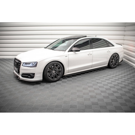 SPLITTER ANTERIORE V.2 Audi S8 D4 FL (Cod. M-AU-S8-D4-FD2G)