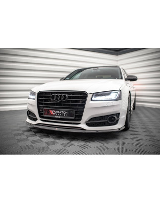 SPLITTER ANTERIORE V.2 Audi S8 D4 FL (Cod. M-AU-S8-D4-FD2G)