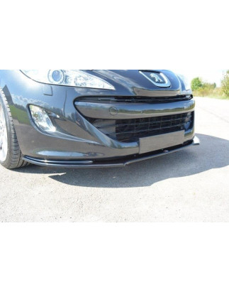 SPLITTER ANTERIORE V.2 Peugeot RCZ Mk1 (Cod. M-PE-RCZ-1-FD2G)