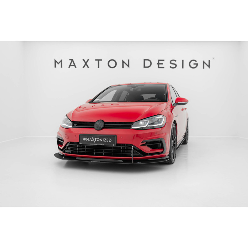 Splitter anteriore racing Hybrid VW Golf 7 R / R-Line Facelift (Cod. M-VW-GO-7F-R-FD4G+CNCA) Splitter anteriore racing Hybrid VW Golf 7 R / R-Line Facelift (Cod. M-VW-GO-7F-R-FD4G+CNCA)