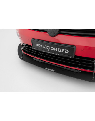 Splitter anteriore racing Hybrid VW Golf 7 R / R-Line Facelift (Cod. M-VW-GO-7F-R-FD4G+CNCA)