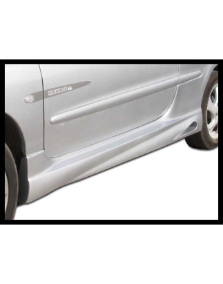 Minigonne Peugeot 206 GT C/ Branchie (Cod. E-TCP2952)