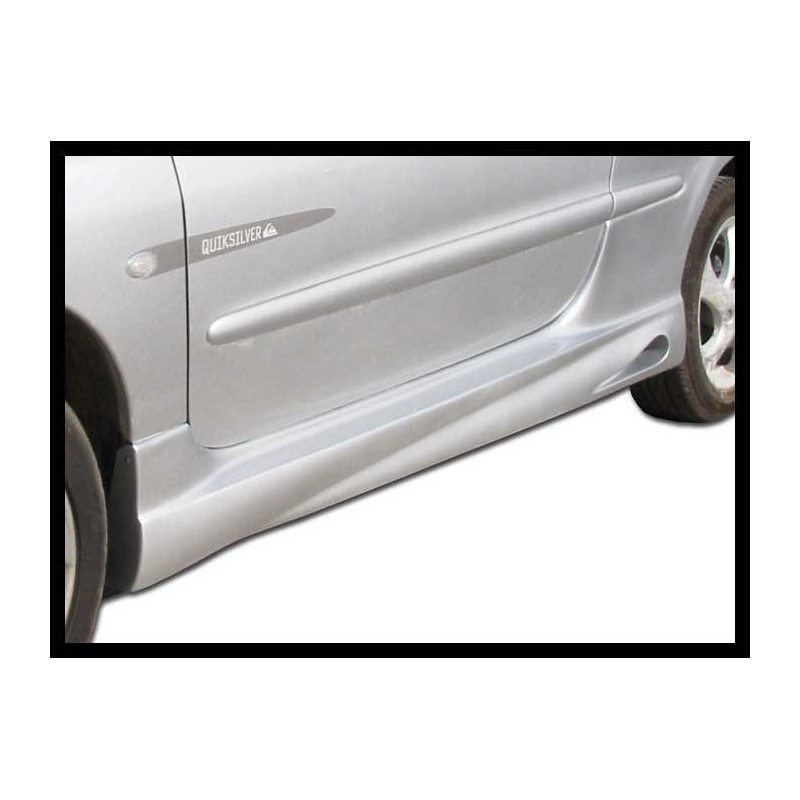 Minigonne Peugeot 206 GT C/ Branchie (Cod. E-TCP2952)