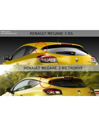 Spoiler Cap Renault Megane RS Trophy / RS Cup Mk3 (Cod. M-RE-ME-3-RS-CAP1G)