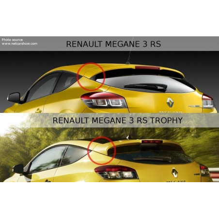 Spoiler Cap Renault Megane RS Trophy / RS Cup Mk3 (Cod. M-RE-ME-3-RS-CAP1G)