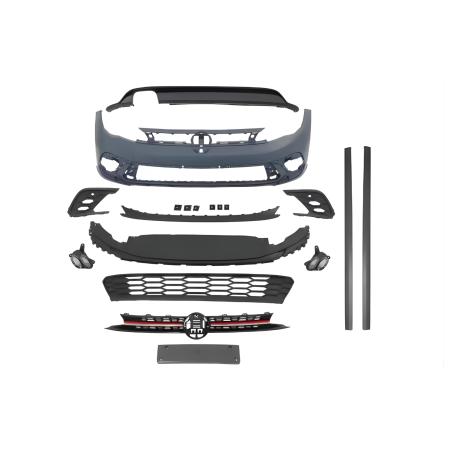 kit estetico Volkswagen Polo 2018-2021 Look GTI 2022 (Cod. E-TCW9126)