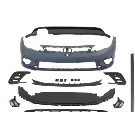 kit estetico Volkswagen Polo 2018-2021 Look GTI 2022 (Cod. E-TCW9126)