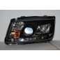 Fari Day Light Volkswagen Bora/Jetta 4 '99 Black (Cod. E-FAW080)