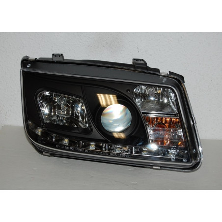 Fari Day Light Volkswagen Bora/Jetta 4 '99 Black (Cod. E-FAW080)