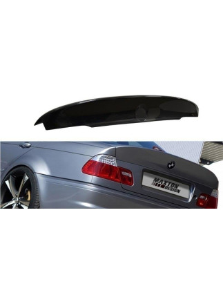 Spoiler posteriore BMW 3 E46 - 4 PORTE BERLINA  M3 CSL LOOK  (for painting) (Cod. M-BM-3-46-CSL-H1A)