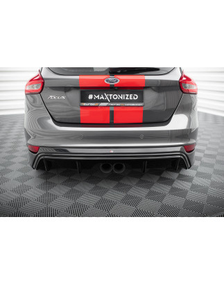 Sottoparaurti posteriore Ford Focus ST Mk3 Facelift (RS-Look) (Cod. M-FO-FO-3F-ST-RS1G)