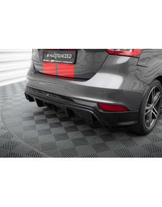 Sottoparaurti posteriore Ford Focus ST Mk3 Facelift (RS-Look) (Cod. M-FO-FO-3F-ST-RS1G)
