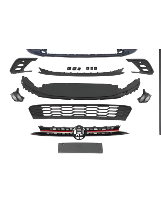 kit estetico Volkswagen Polo 2018-2021 Look GTI 2022 (Cod. E-TCW9126)