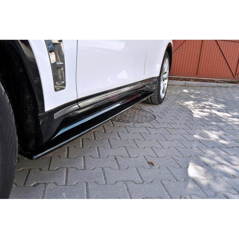 Diffusori minigonne Infiniti QX70 (Cod. M-IN-QX-70-1F-SD1G)