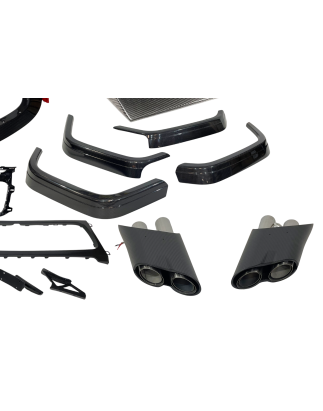 kit estetico Mercedes W464 Look Rocket 900 Carbonio (Cod. E-TCM0450)