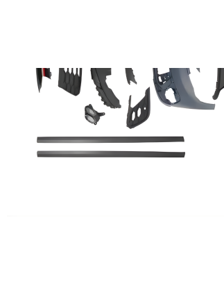 kit estetico Volkswagen Polo 2018-2021 Look GTI 2022 (Cod. E-TCW9126)