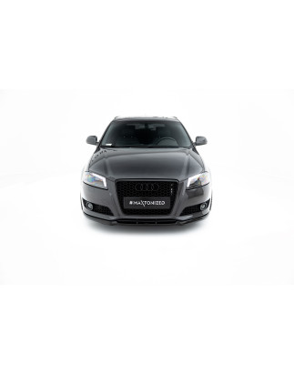 SPLITTER ANTERIORE Audi A3 8P Facelift (Cod. M-AU-A3-2F-FD1G)