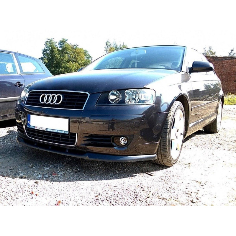 SPLITTER ANTERIORE AUDI A3 8P (PREFACE MODEL) 2003-2005 (Cod. M-AU-A3-2-FD1G)
