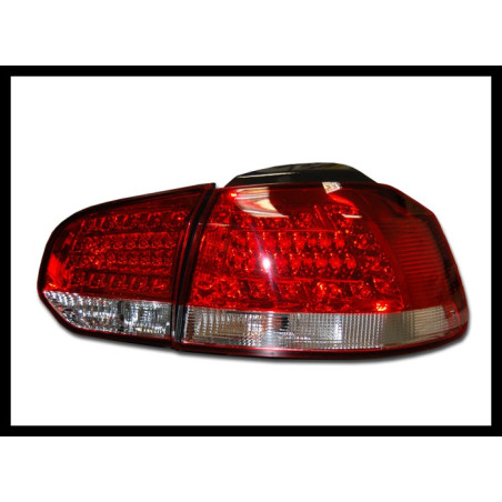 Fari Posteriori Volkswagen Golf 6 Led Red (Cod. E-FAW081)
