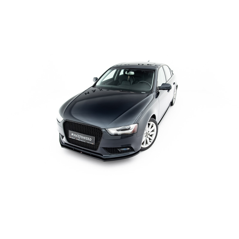 SPLITTER ANTERIORE V.1 Audi A4 B8 FL (Cod. M-AU-A4-B8F-FD1G)