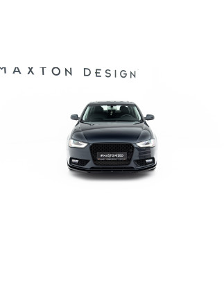 SPLITTER ANTERIORE V.1 Audi A4 B8 FL (Cod. M-AU-A4-B8F-FD1G)