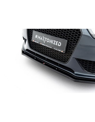 SPLITTER ANTERIORE V.1 Audi A4 B8 FL (Cod. M-AU-A4-B8F-FD1G)