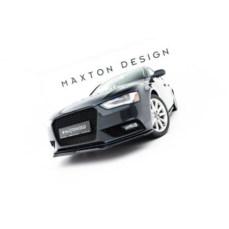 SPLITTER ANTERIORE V.2 Audi A4 B8 FL (Cod. M-AU-A4-B8F-FD2G)