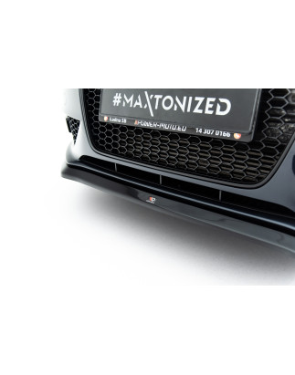 SPLITTER ANTERIORE V.2 Audi A4 B8 FL (Cod. M-AU-A4-B8F-FD2G)