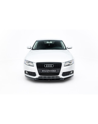 SPLITTER ANTERIORE V.1 Audi A4 berlina / Avant B8  (Cod. M-AU-A4-B8-FD1G)