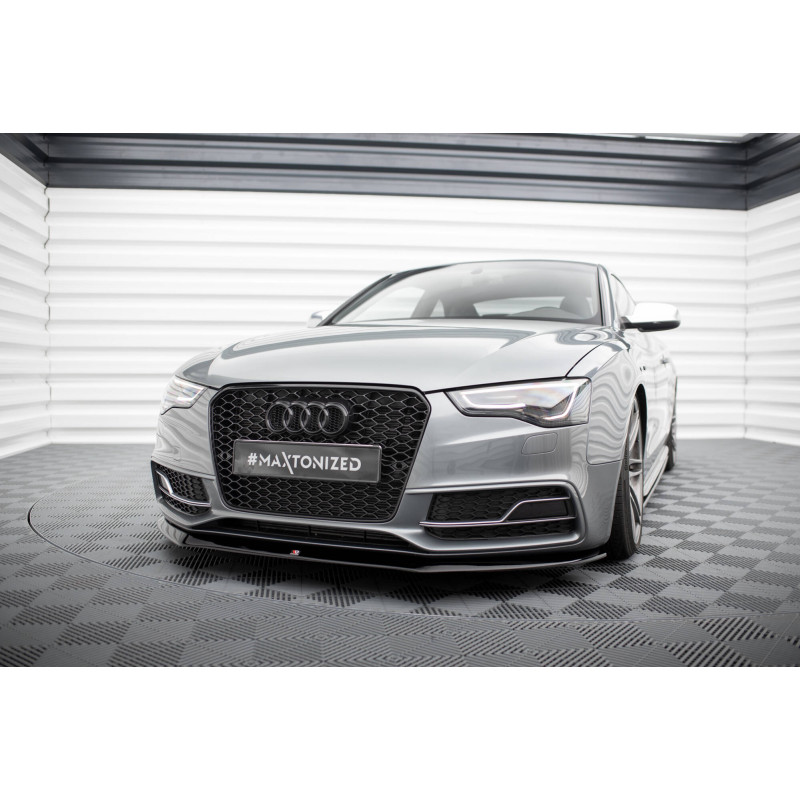 SPLITTER ANTERIORE V.1 Audi S5/A5 S-Line 8T Facelift (Cod. M-AU-A5-1F-SLINE-FD1G)